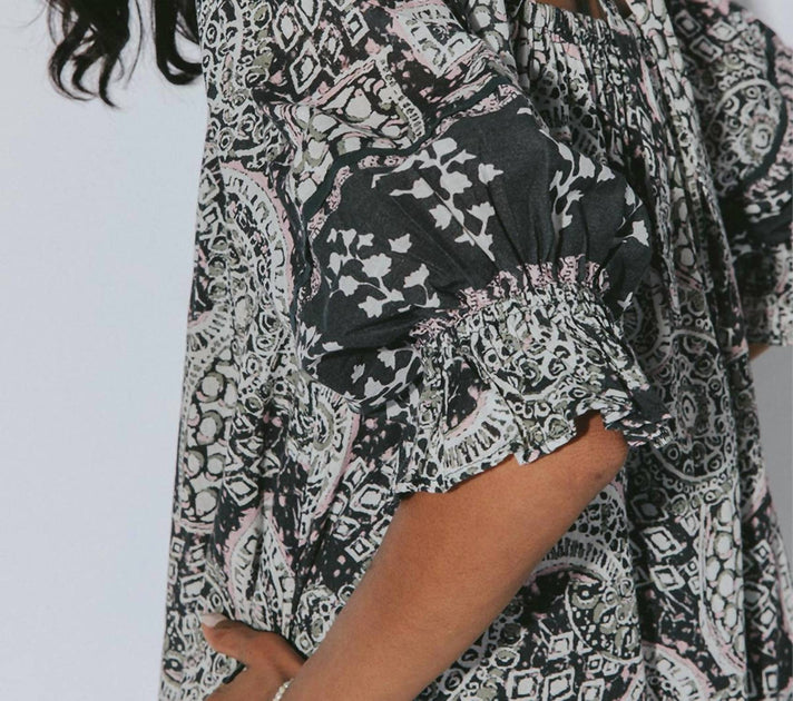 Cleobella Anila Dress Grey Large 4