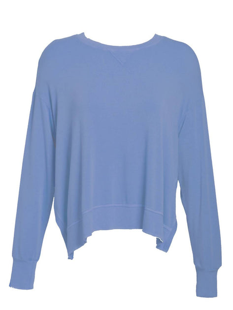 LVHR Sabina Crew Sweatshirt Blue Large 3