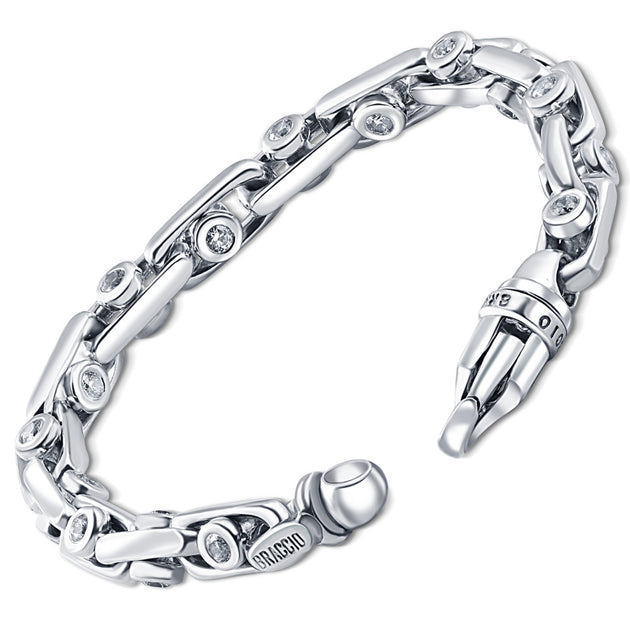 Pompeii3 8mm Diamond Bracelet 9 inch Multi 5