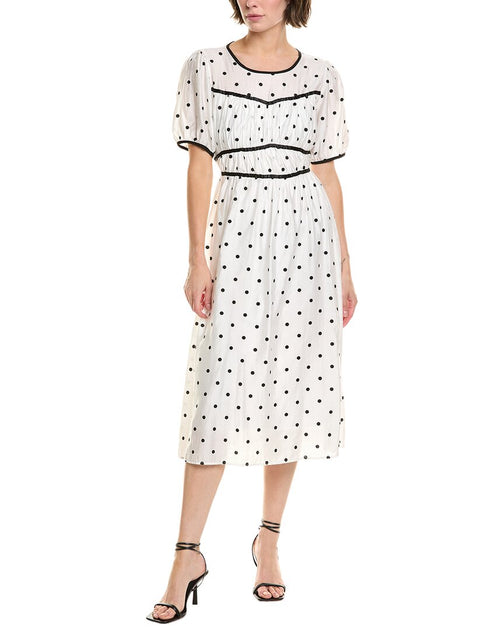 eloise penn midi dress To My Lovers womens Midi Dress, s, White