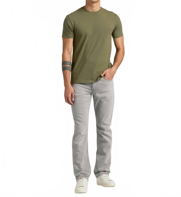 True Classic Men's Straight Comfort Stretch Jeans Grey 40x32 4