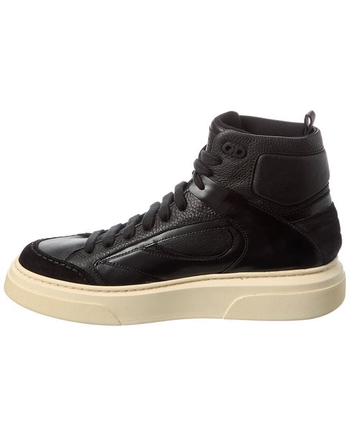 Salvatore Ferragamo High-Top Sneaker Black US 8 3