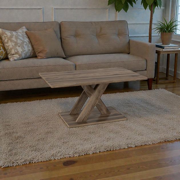 Hivvago Center Table Brown 2