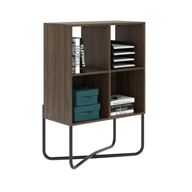 Techni Mobili Bookcase Walnut 4