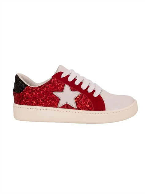 Maker's Sparkling Game Day Sneakers Red US 8 2