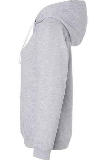 J. America Sueded V-Neck Hooded Sweatshirt Purple XLarge 4