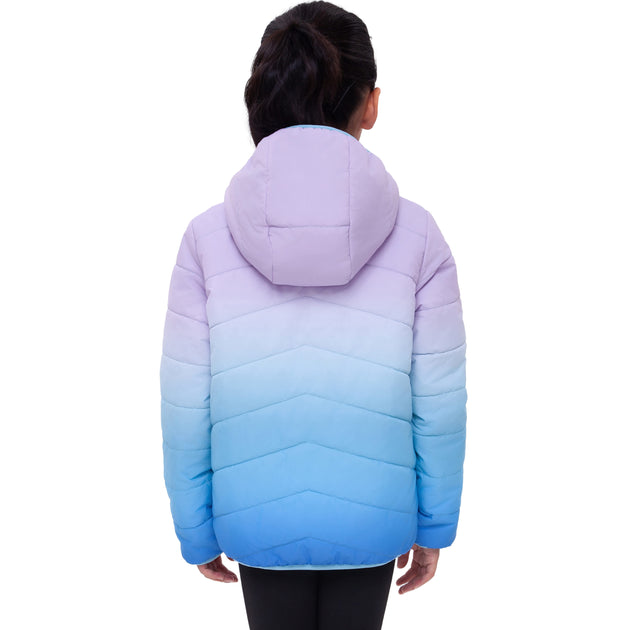 Rokka & Rolla Mädchen Wendepufferjacke Multi US 10-12 3
