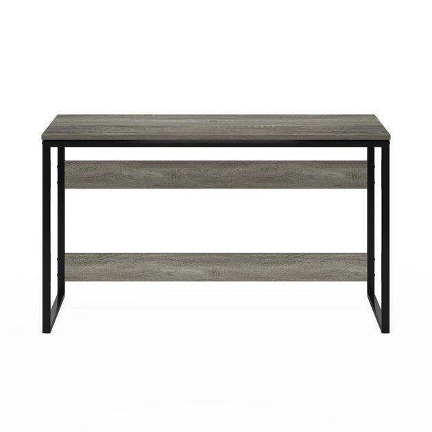Furinno Moretti Study Desk French Oak Grey 4
