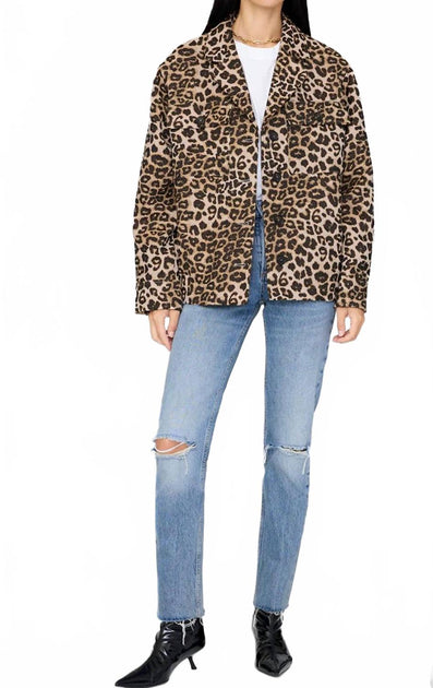Anine Bing Flynn Jacket Brown XS 2