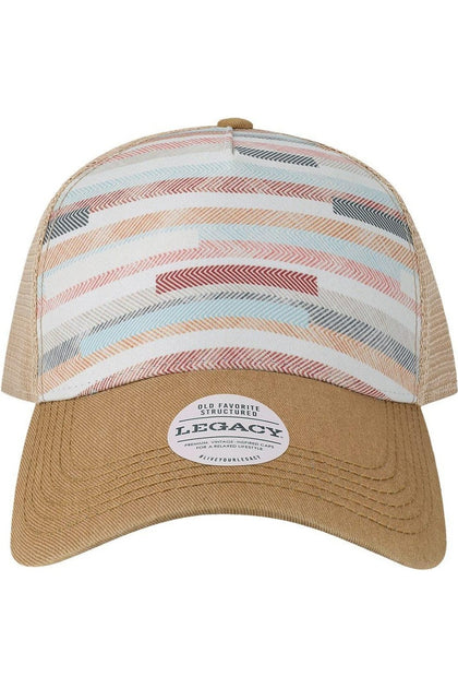 Legacy Old Favorite Casquette Trucker Cinq Panneaux Beige Taille Unique 2