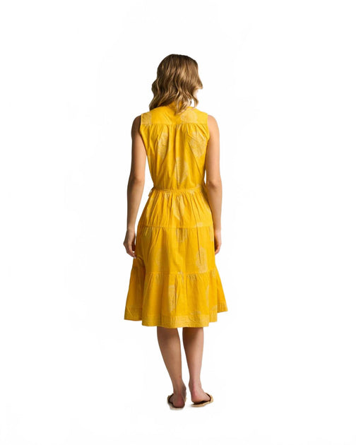 Guadalupe Design Aluna Midikleid Gelb Medium 3