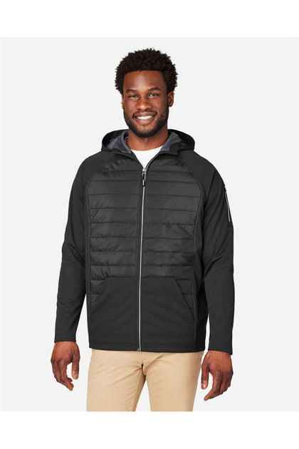 CORE365 Techno Lite Hybrid Kapuzenjacke Schwarz 5XLarge 4