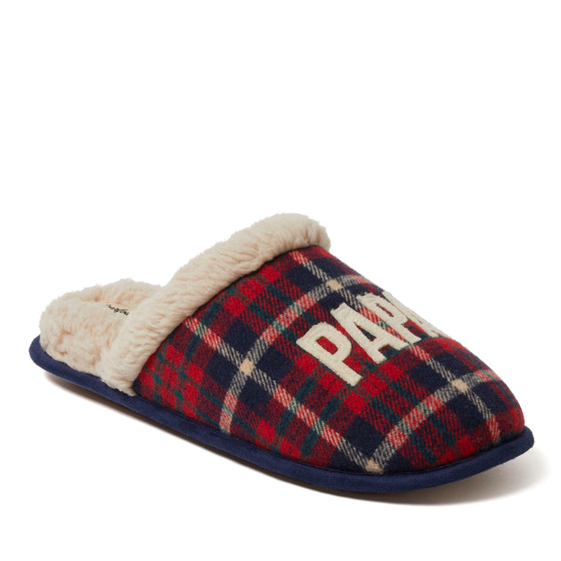 Dearfoams Papa Bear Scuff Slipper Multi Small 3