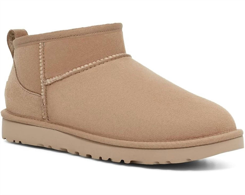 UGG Classic Ultra Mini Booties Beige US 8 3