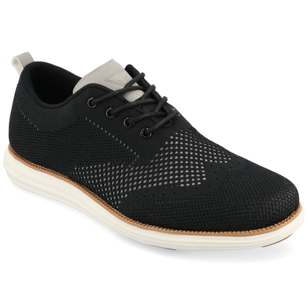 Vance Co. Ezra Knit Dress Shoe Grey US 7.5 Wide 2