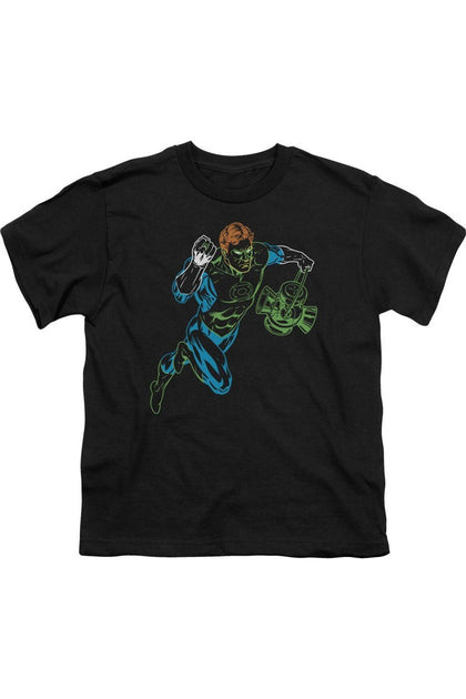 Gildan Neon Lantern T-Shirt Manches Courtes Noir XLarge 2