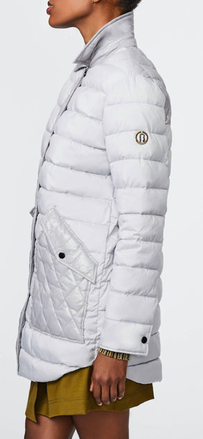 Bernardo Patch Field Puffer Coat Grey XS 4