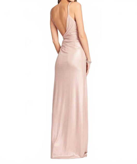 Retrofete Yesi Maxi Dress Pink Large 4