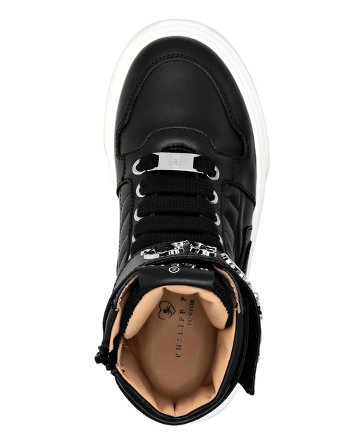 Philipp Plein Gothic Plein Hi-Top Sneaker Black 33 4