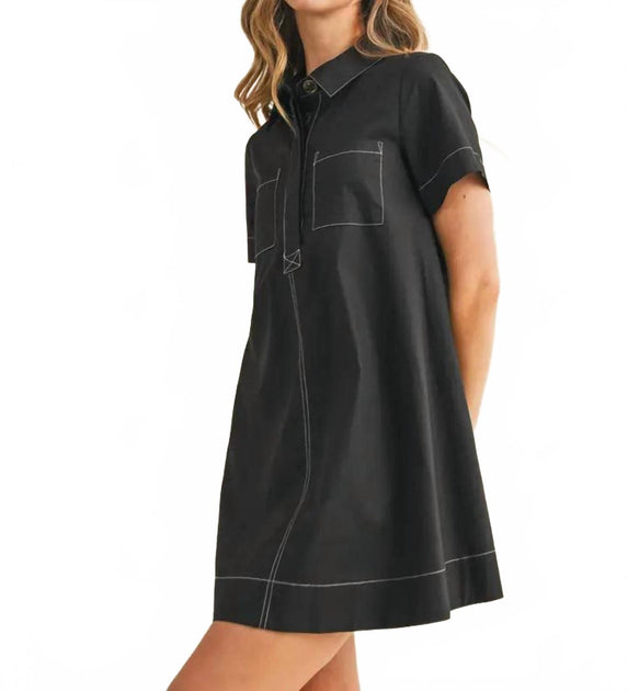 TCEC Raven Shirt Dress Black Large 3