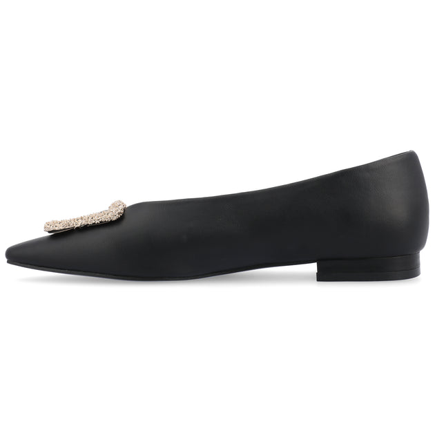 Journee Collection Elowen Flats Grey US 7 3