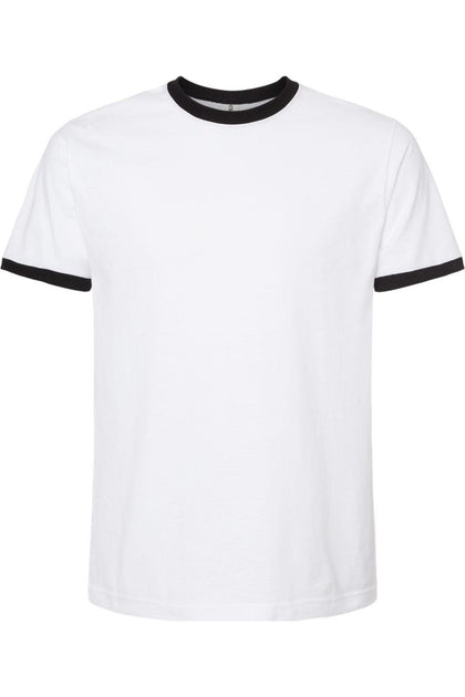 Tultex Fine Jersey Ringer T-Shirt Multi XXLarge 2