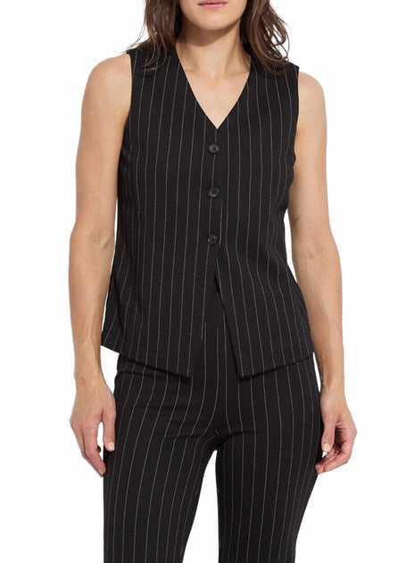 Lysse Marisa Ponte Gilet Black Medium 2