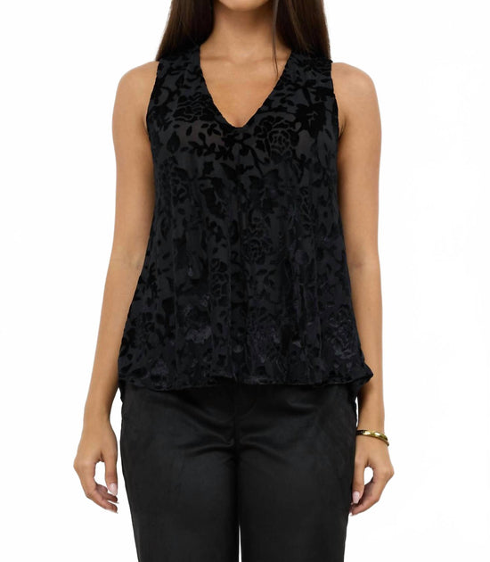 LAmade Grace Velvet Tank Top Black XS 2