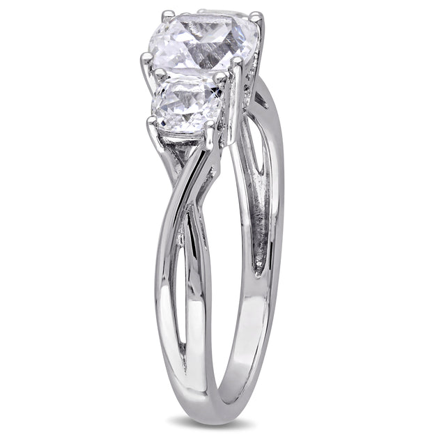 Mimi & Max Engagement Ring White Gold US 5 3
