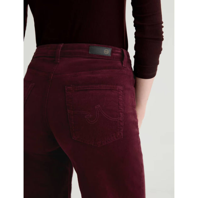 AG Jeans Saige Wide Leg Corduroy Crop Pants Multi 25 4