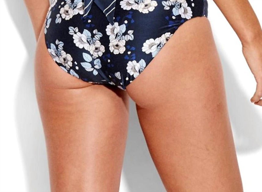 Seafolly Splendour Reversible Hipster Bottom Blue US 8 3