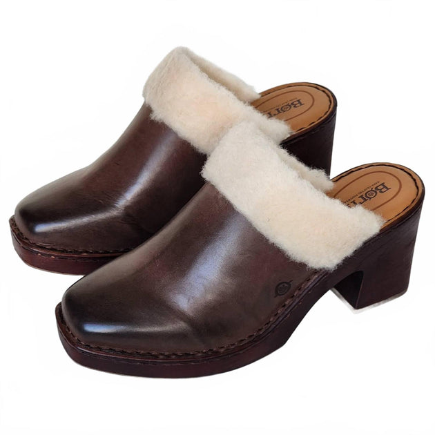 Born Hope Clog Brown US 6 2