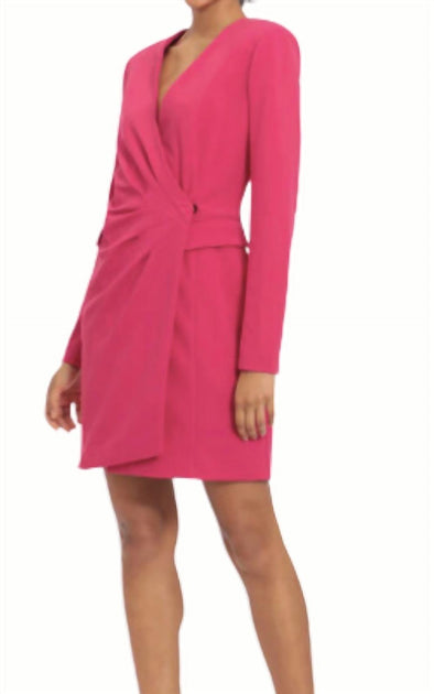 Donna Morgan Nixi Wickelkleid Pink US 6 2