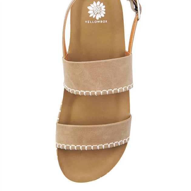 Yellow Box Kassel Sandals Beige US 7 5