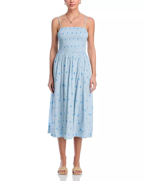 Ciao Lucia Mael Midi Kleid Blau Large 2