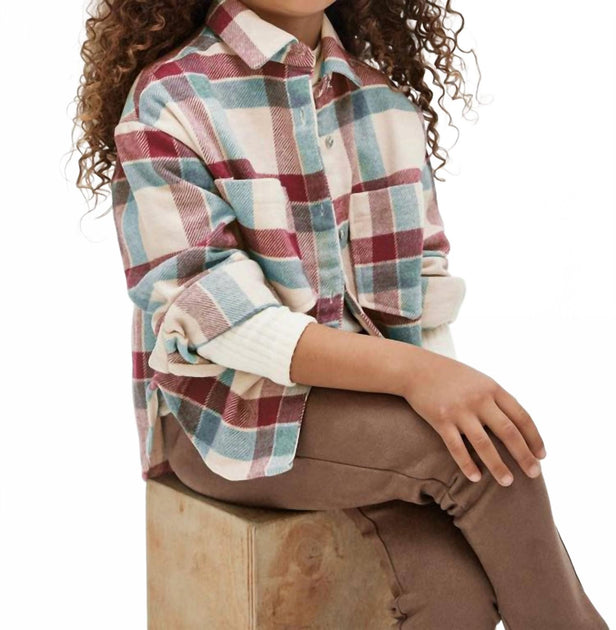 Mayoral Checked Overshirt Multi US 18 4