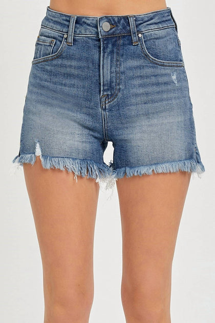 RISEN Reba Denim Shorts Blue Medium 2