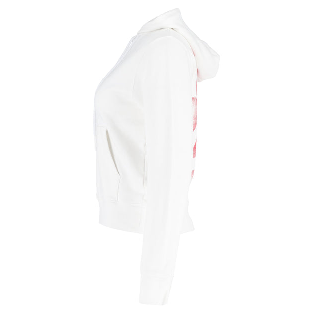Off-White Arrow Print Hoodie White XXS 3