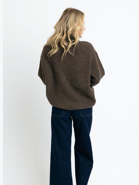 Karlie Turtleneck Longsleeve Sweater Grey Medium 3