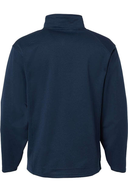 Badger Performance Fleece Quarter-Zip Pullover Blue Medium 3