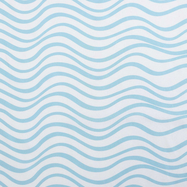 Nautica Lineary Waves Sheet Set Blue Queen 4
