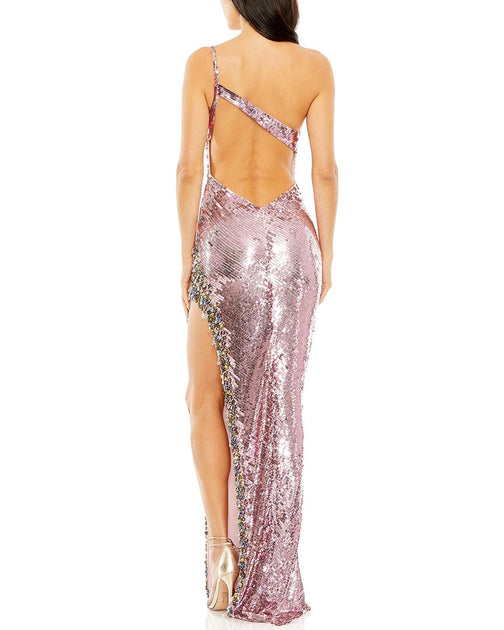 Mac Duggal Column Gown Pink US 10 3