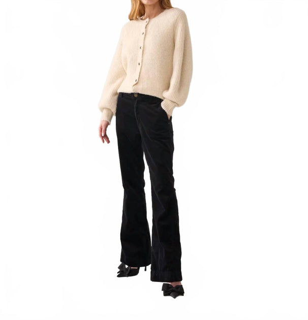 Summum Flared Trousers Black 36 2