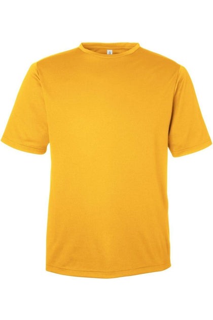 Team 365 Zone Performance Mesh T-Shirt Yellow XXXLarge 2