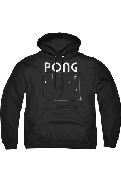 Gildan Atari Pong Screen Hoodie Black Medium 2