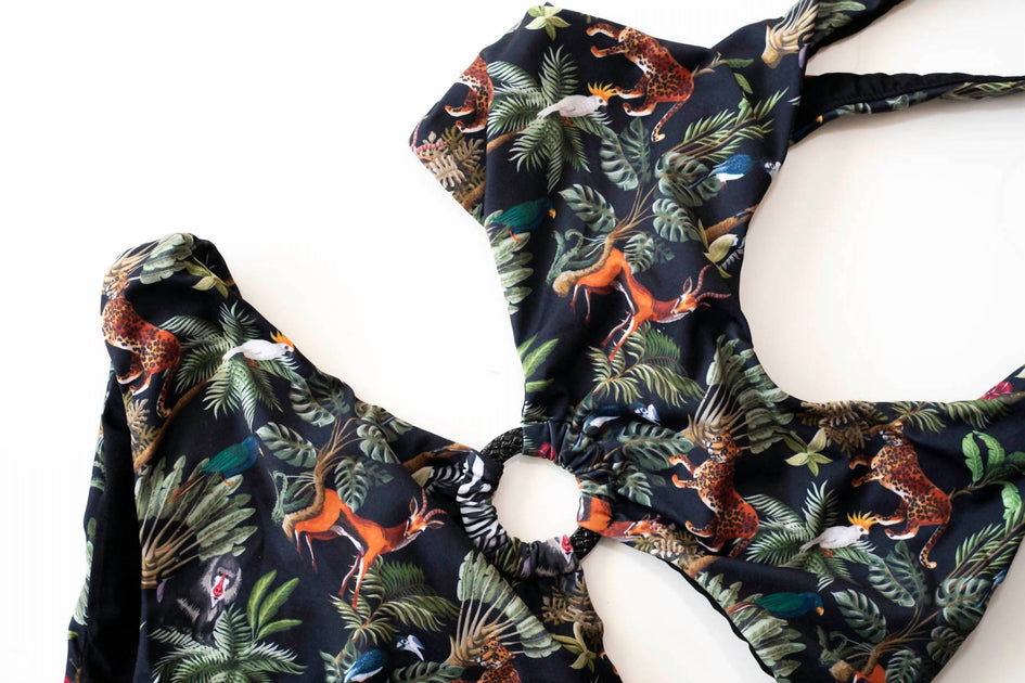 Sabz Swimwear Einteiliger Badeanzug Multi Medium 3