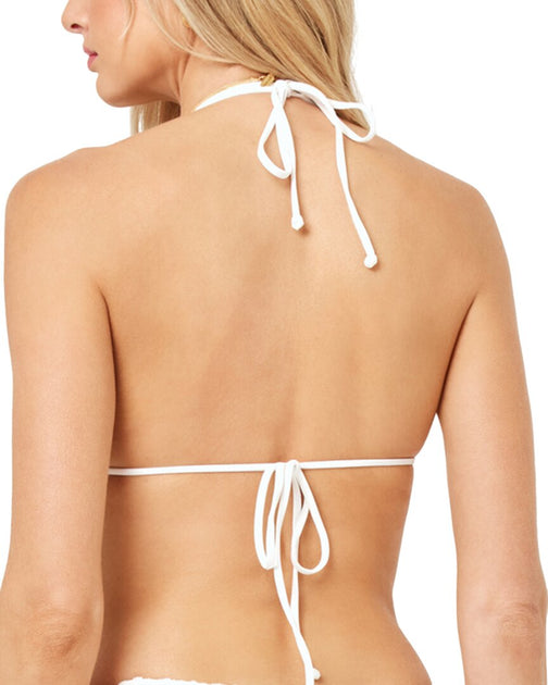 L Space Del Prado Swim Top White Large 3