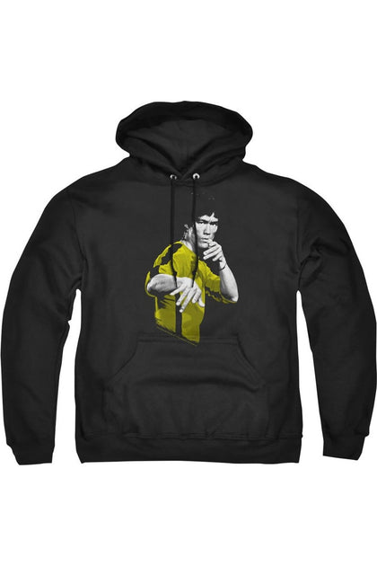 Gildan Bruce Lee Suit Of Death Kapuzenpulli Schwarz XXL 2