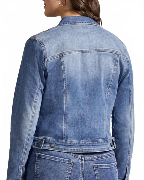 TRIBAL Denim Jacket Blue Small 3