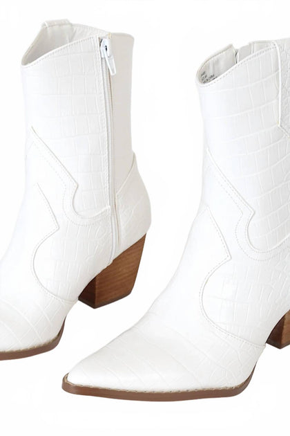 Coconuts by Matisse Bambi Western Boot White US 9.5 4